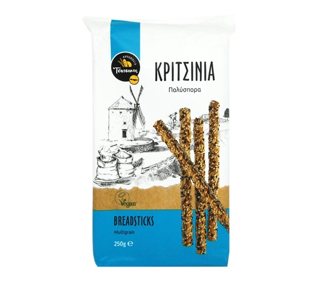 Tsatsakis Breadsticks Multigrain 250Gr