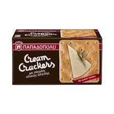 Papadopoulou Cream Crackers Rye 175Gr
