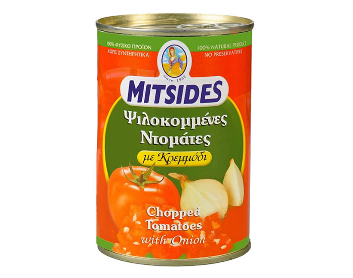 Mitsides Chopped Tomatoes With Onion