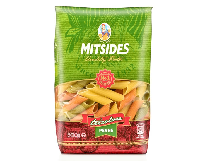 Mitsides Tricolore Penne 500Gr