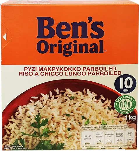 Ben'S Long Grain Rice 10M 1Kg