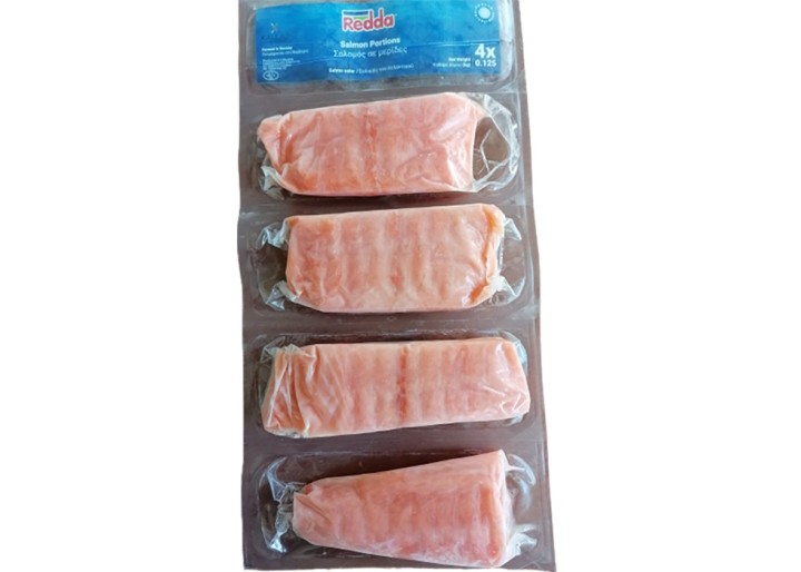 Redda Σολομος Σε Μεριδες - Salmon In Portions 4X125Gr