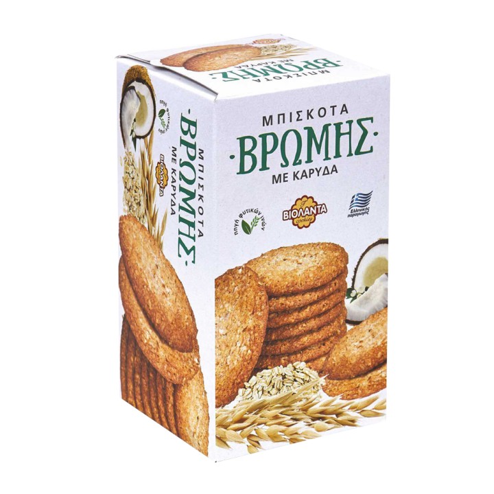 Violanta Oat Cookies With Coconut 200Gr
