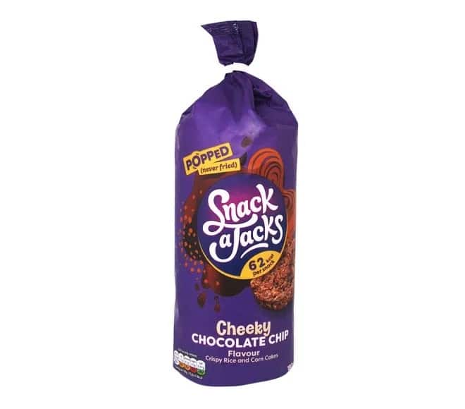 Snack A Jacks Chocolate Chip 180Gr