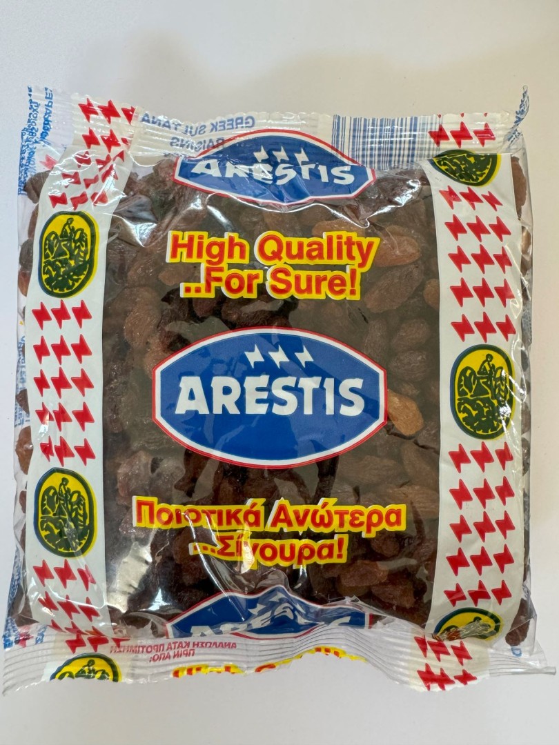 Arestis Greek Sultana Raising 500Gr