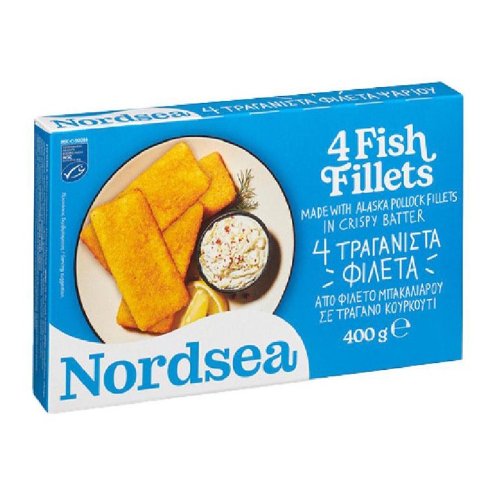 Nordsea 4 Τραγανιστα Φιλετα 400Gr
