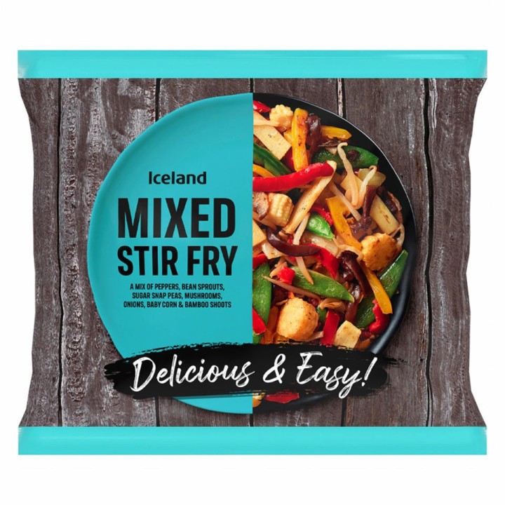 Iceland Mixed Stir Fry 500Gr