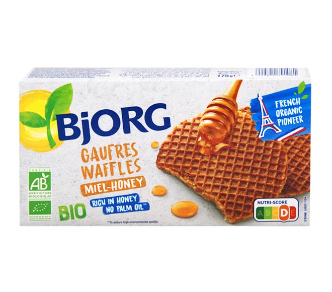 Bjorg Gaufres Waffles Honey 175Gr