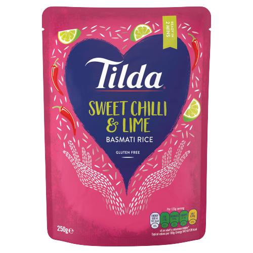 Tilda Sweet Chilli  And Lime Rice 250Gr