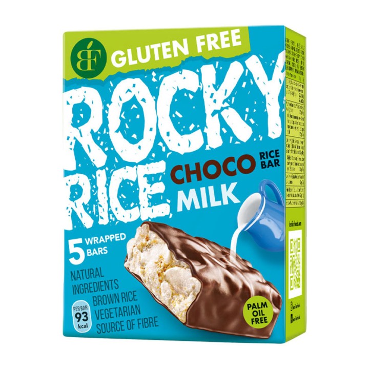 Rocky Rice Bars Choco Milk 5Pcs