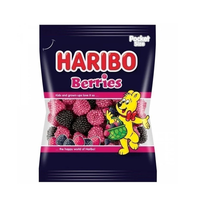 Haribo Candy Berries 100Gr