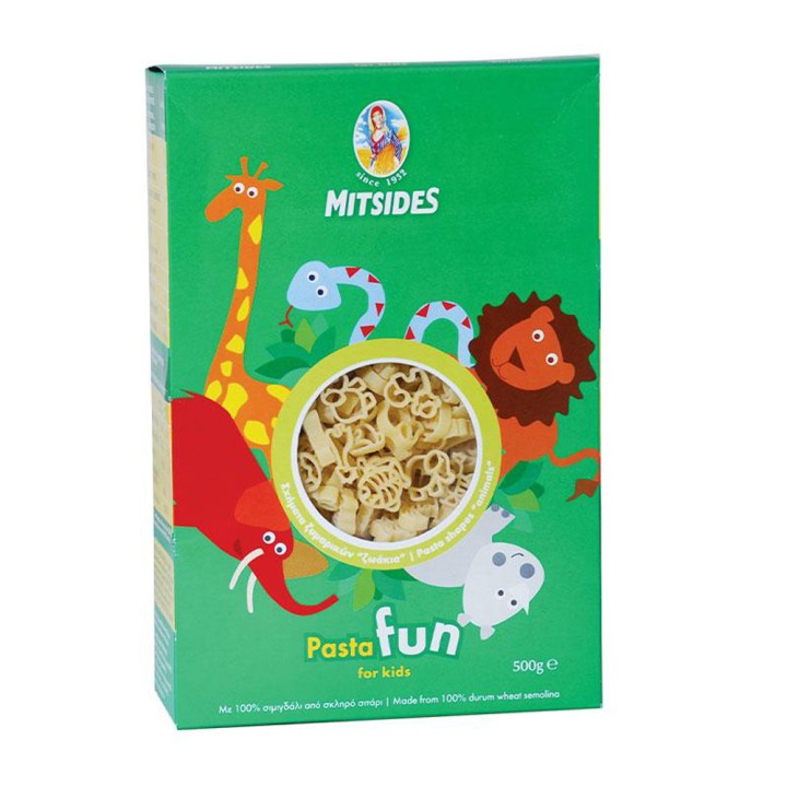 Mitsides Pasta Fun Animals 500Gr