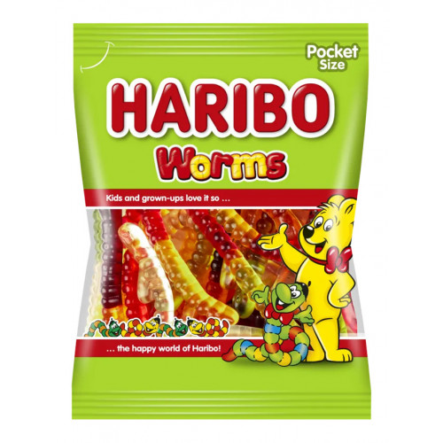 Haribo Worms 100Gr