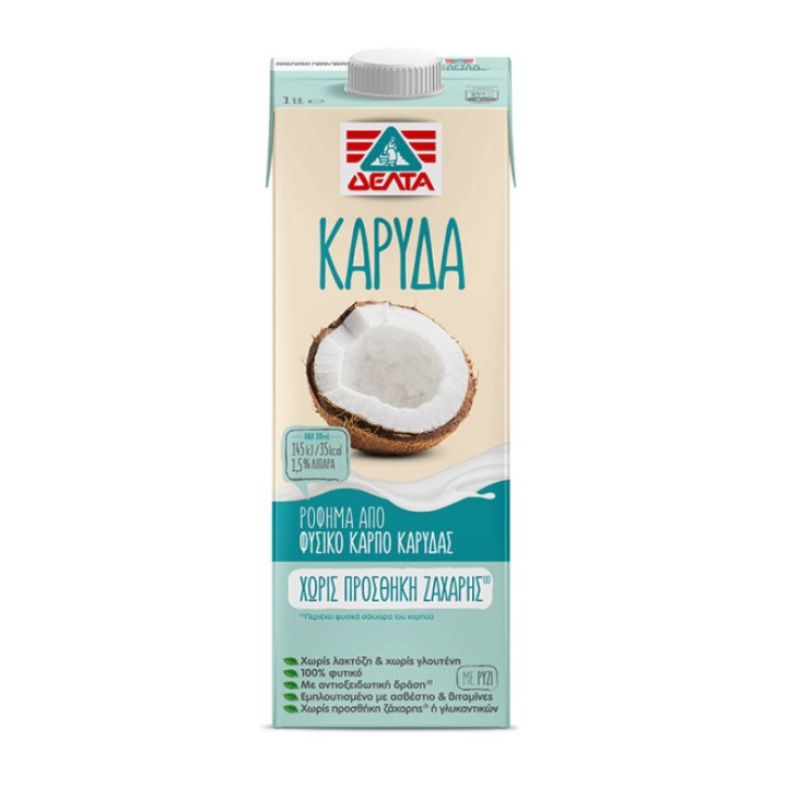 Delta Coconut Drink No Added Sugar 1L