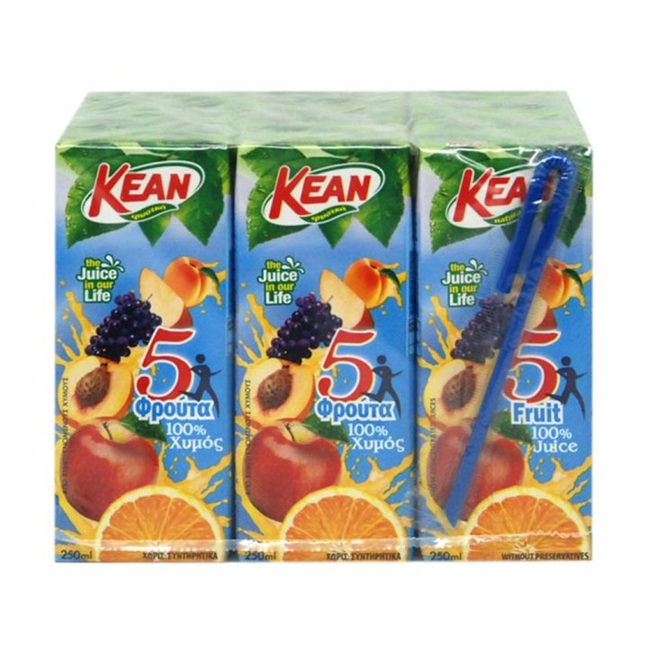 Kean Coctail Juices 9X250Ml