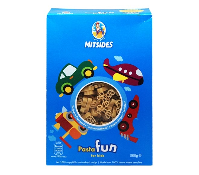 Mitsides Pasta Fun Vehicles 500Gr