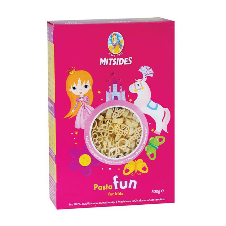 Mitsides Pasta Fun Princesses 500Gr