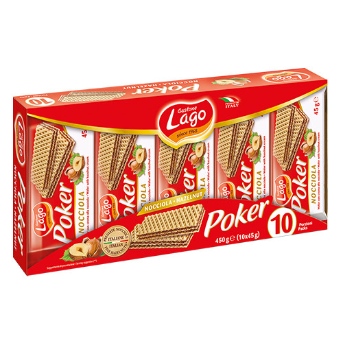 Lago Poker Nocciola - Hazelnut 450Gr