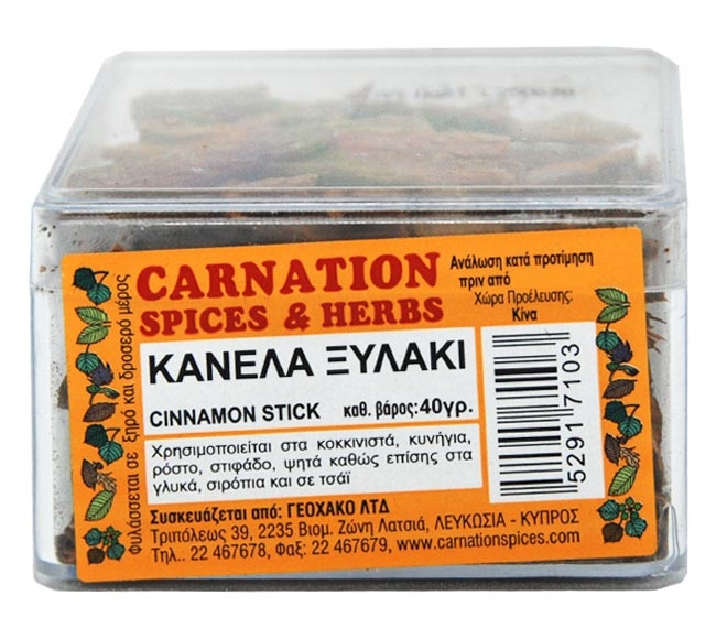 Carnation Spices&Herbs Cinnamon Stick40G