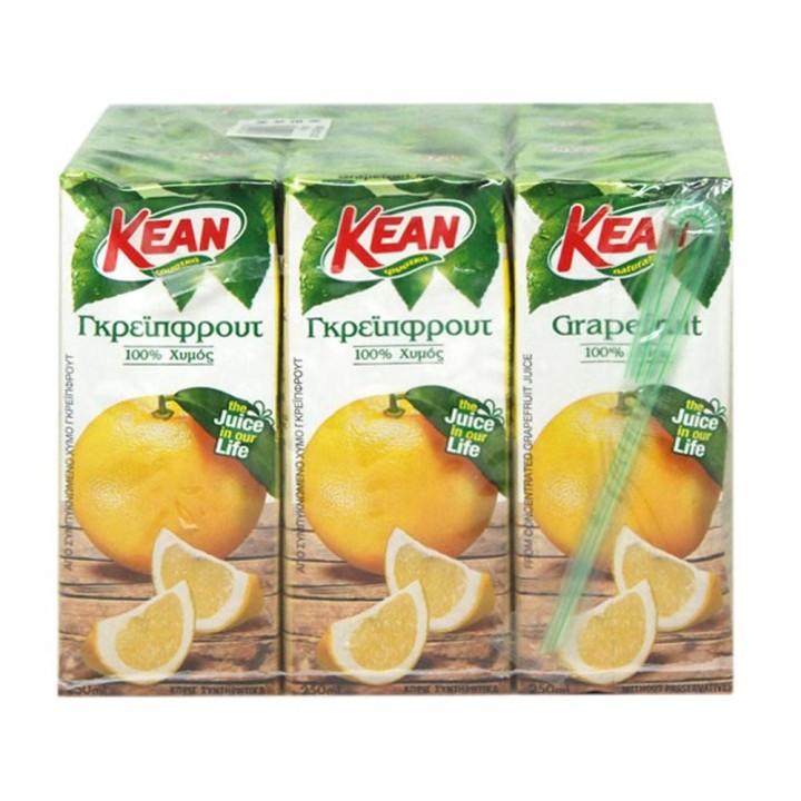 Kean Grapefruit Juice 9X250Ml