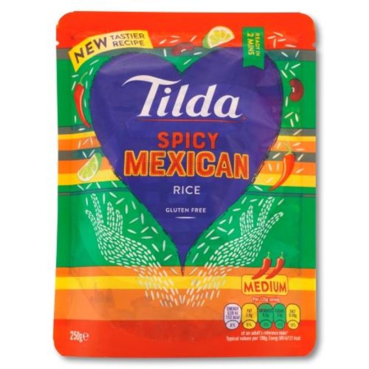 Tilda Spicy Mexican Rice 250Gr