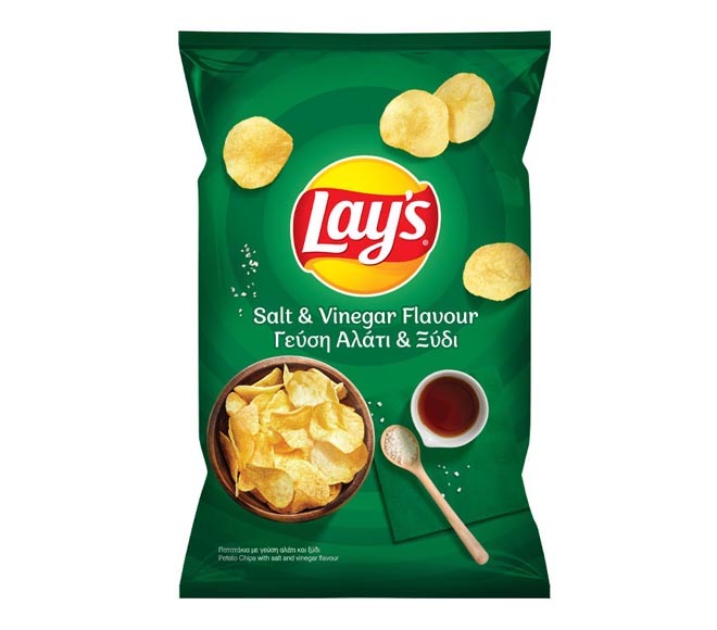 Lay'S Salt & Vinegar Flavour 160Gr
