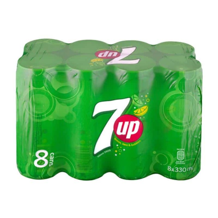 7Up Lemon & Lime 8X330Ml