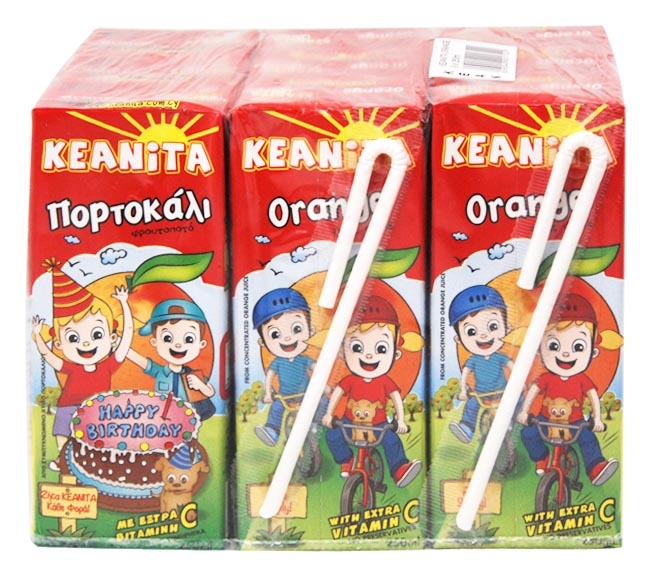 Keanita Orange Juices 9X250Ml