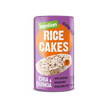 Benlian Rice Cakes Chia&Quinoa 100Gr