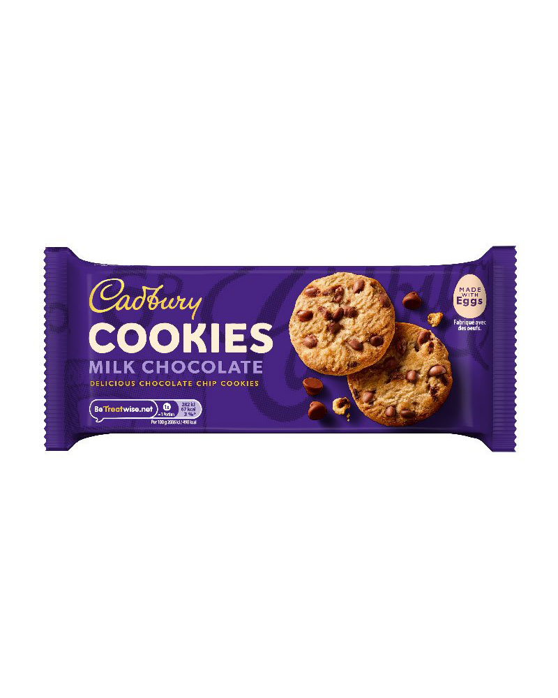 Cadbury Cookies Milk Chocolate 135Gr