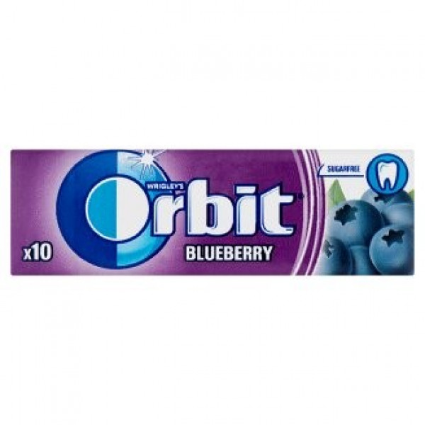 Orbit Bluberry Sugar Free 14Gr