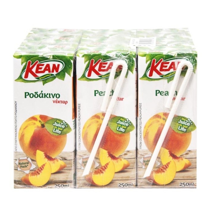 Kean Peach Juices 9X250Ml