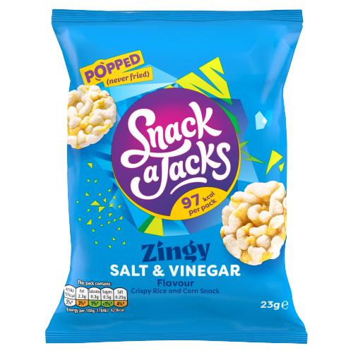 Snack A Jacks Salt & Vinegar 23Gr