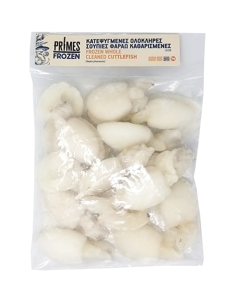 Primes Frozen Σουπιες Καθαρισμενες - Squid Fish 750Gr - Seafood