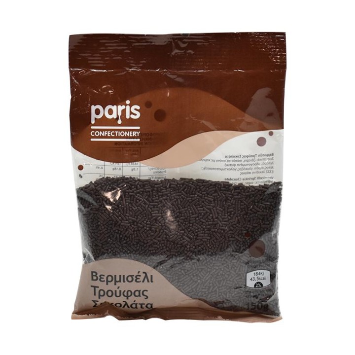 Paris Confection Vermicelli Choco 150Gr
