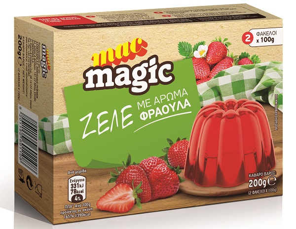 Mac Magic Jell Strawberry 200 Gr