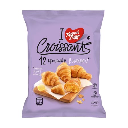 Xrysh Zymh 12 Κρουασαν Βουτυρου 300Gr