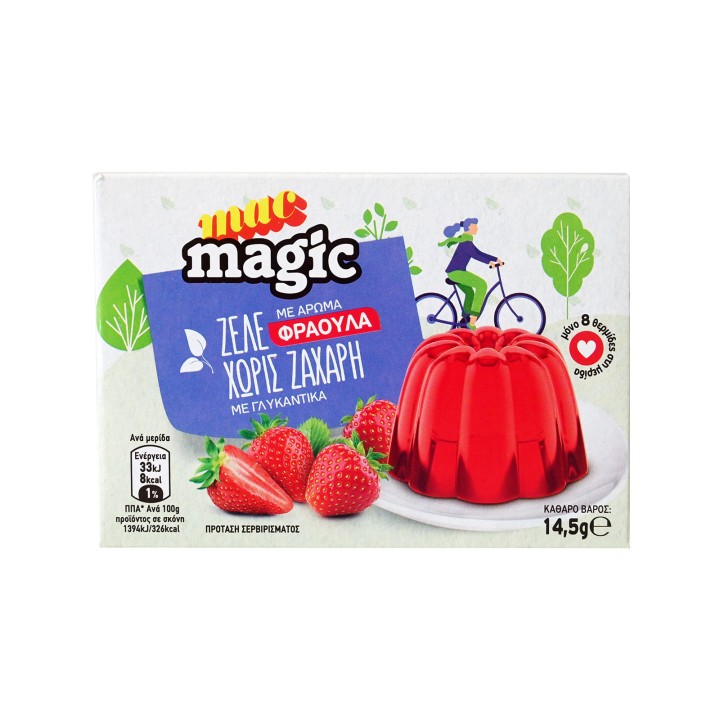 Mac Magic Jell Zero Strawberry 14.5 Gr