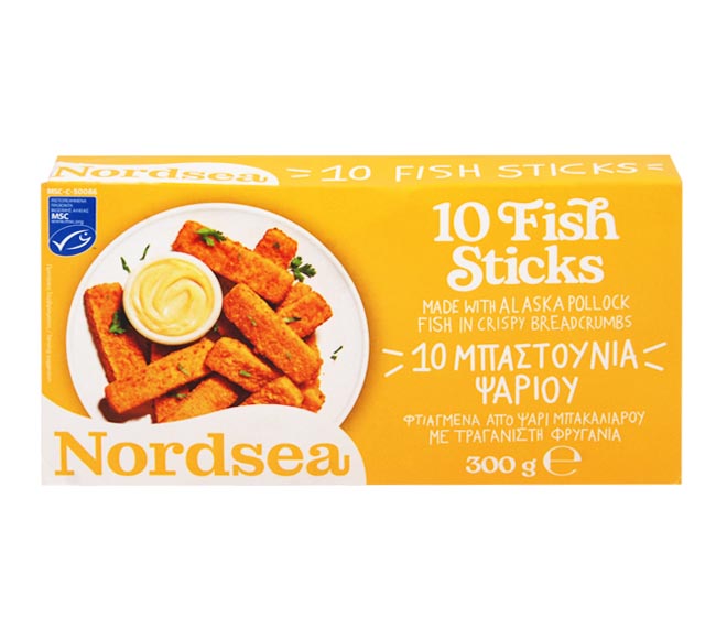 Nordsea 10 Μπαστουνια Ψαριου 300Gr