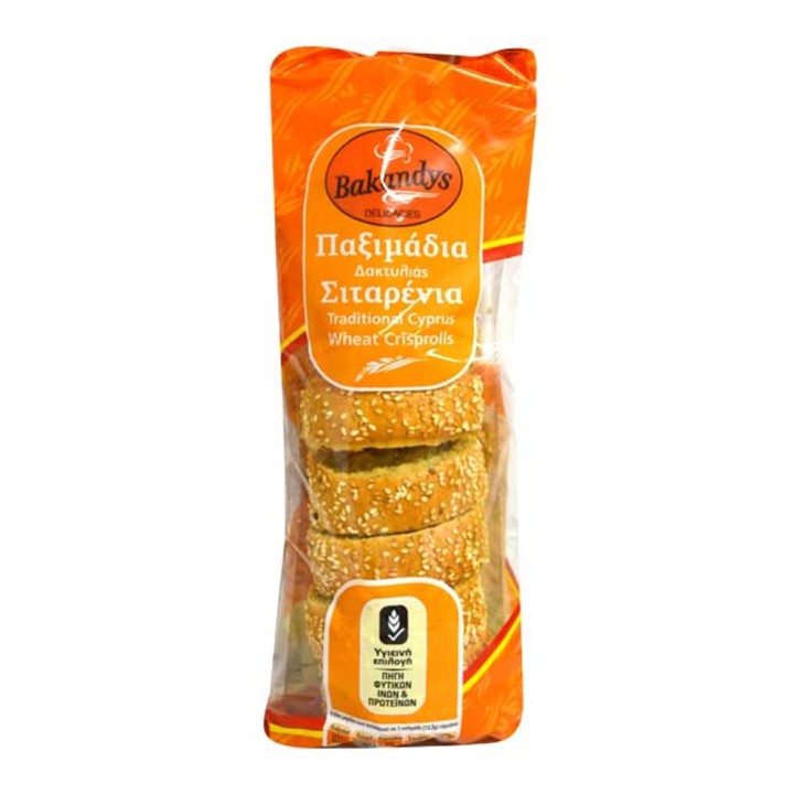 Bakandys Wheat Crisprolls 200Gr