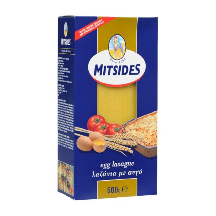 Mitsides Egg Lasagne 500Gr