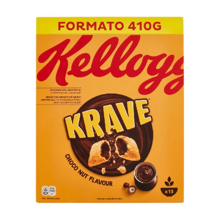 Kellogg'S Krave Choco Nut Flavour 410Gr