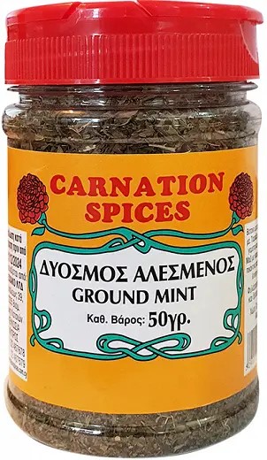 Carnation Spices Ground Mint 50Gr