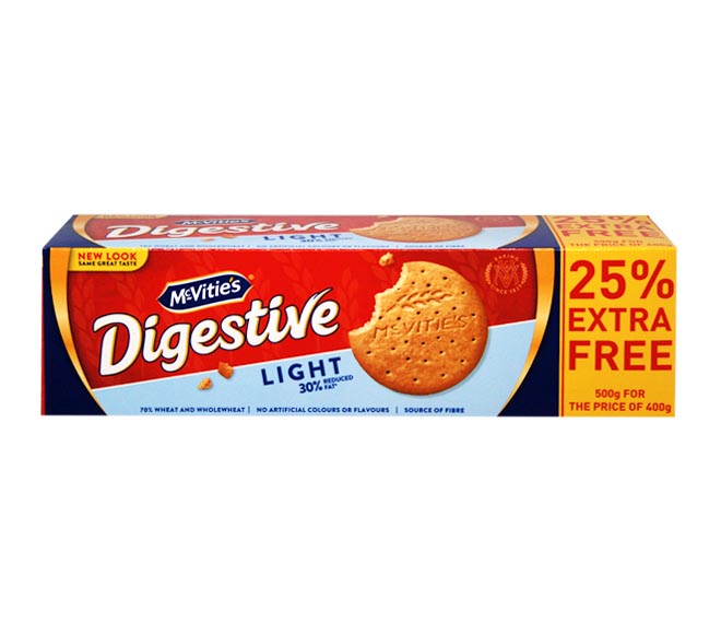 Mcvitie'S Digestives Light 500Gr