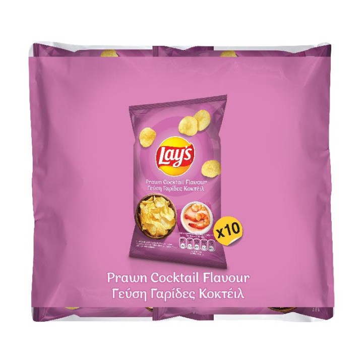 Lay'S Prawn Cocktail Flavour 10Pcsx42Gr