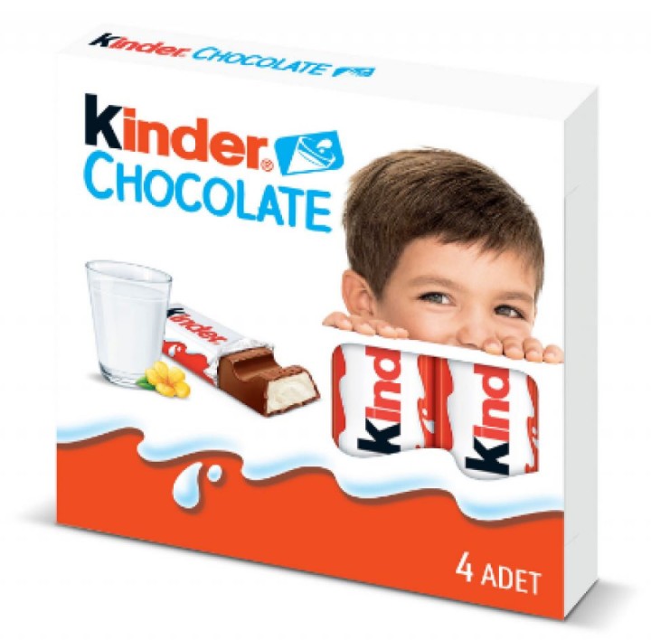 Kinder Chocolate 4X12.5Gr