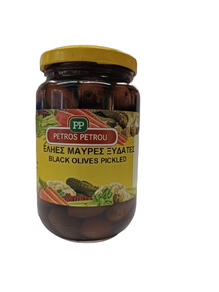 Petros Petrou Black Olives Pickled 350Gr