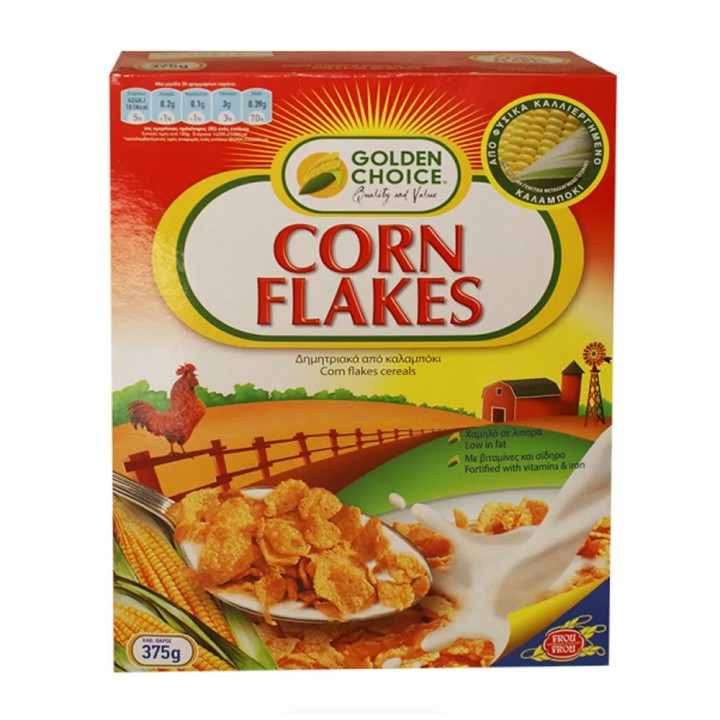 Golden Choice Corn Flakes 375Gr