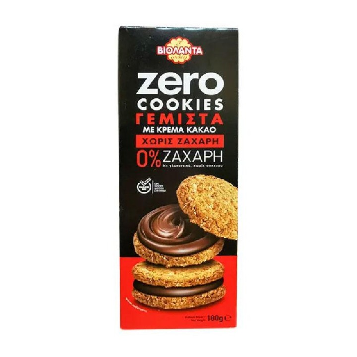 Violanta Cookies Zero Cacao 0% 180Gr