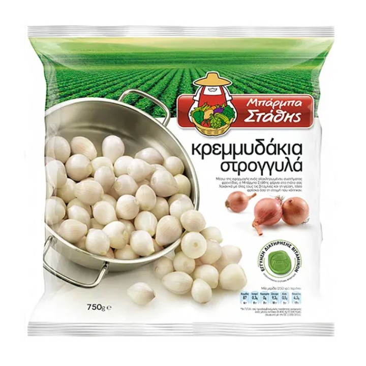 Barba Stathis Κρεμμυδια Στρογγυλα  750Gr